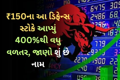 This defense stock of ₹150 gave more than 400% return